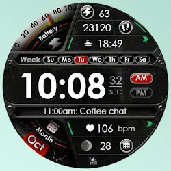 YSR2 Marble Digital Watch Face icon