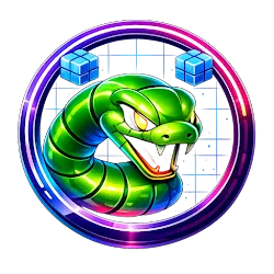 Neon Snake Strike Offline Play icon