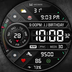 MD325 Digital Sport Watch Face icon