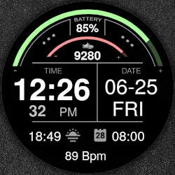 PW28 Modern Metrics Watch icon