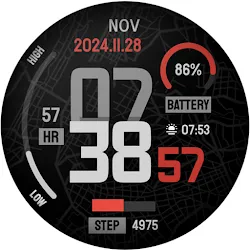 MW14 City Digital Watch icon
