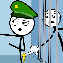 Stickman Thief Puzzle IQ Games icon