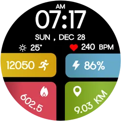 Color FitnessTracker WatchFace icon