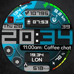 Digital Watch Face CRC079 icon