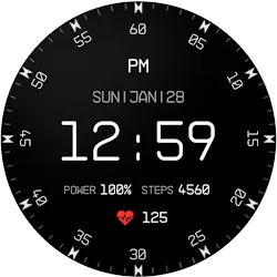 MW12 Minimal Digital Watch icon