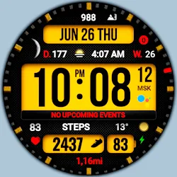 Dgt BigMod Informer Watch face icon