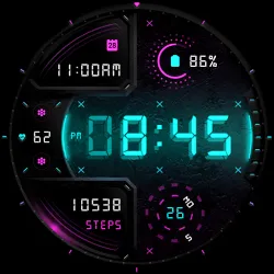 Cyber Digit - digital colorful icon