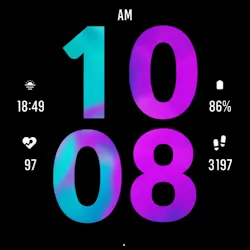 Purple Blue Watch Face icon