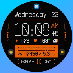 SH094 Watch Face, WearOS watch icon