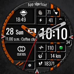 Digital Watch Face CUE105 icon