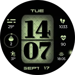 Digital Basic 5  Wear OS 4+ icon