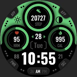 Casual colors: Watch Face icon