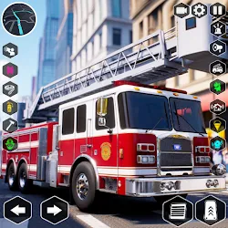 Fire Truck Firefighter Game 3D icon