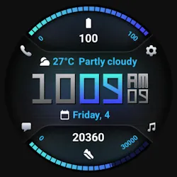 PRADO 77 Digital Watch Face icon