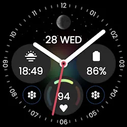 Proxima watch face Wear OS icon