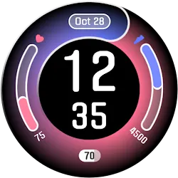 Modern Edge Watch Face icon