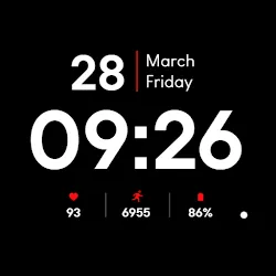 Minimal BOLD - Watch Face icon