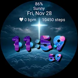 Calm Cross Universe Watch Face icon