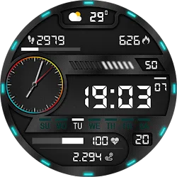 Digital Pirun Watch Face icon