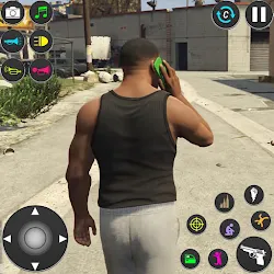 Open World City Mafia Car Game icon