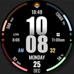 WFP 317 Digital watch face icon