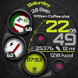 Digital Watch Face CRC039 icon