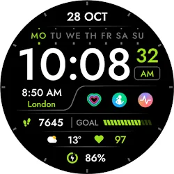 TVV Digital 5 Watch Face icon