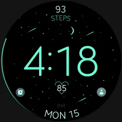 Battery v6 minimal watch face icon