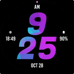 Digital Style Watch Face icon