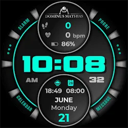 DM019 Sleek Modern Watch Face icon
