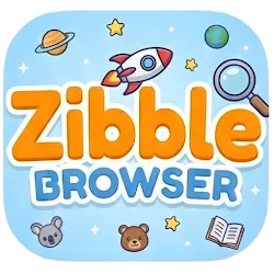 Zibble: Safe Kids Web Browser icon