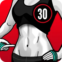 30日でお腹の脂肪を落とす - 腹筋アプリ & 筋トレ icon