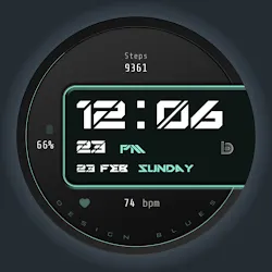 DB: Neon Edge Watchface [LITE] icon