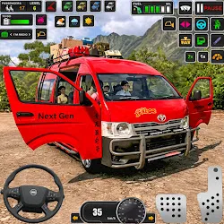 City Van Driving Simulator 3D icon