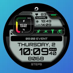 PRADO 03 Digital Watch Face icon