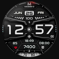 MD236D Digital watch face icon