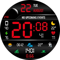 WR 007 Digital Watch Face icon