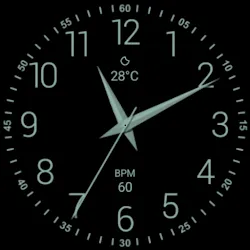 Minimalist Analog M Watch Face icon