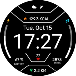 Digital Mites Watch face icon