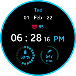Blue Ring Watch Face icon