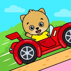 适合 1 岁以上幼儿的儿童汽车游戏 icon