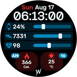 Data Stream Watch Face icon