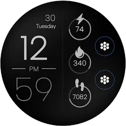 Minimal Digital Watch Sport icon