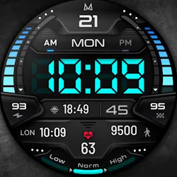 MD244 Digital watch face icon