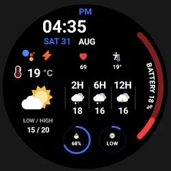 Night ver 30 - watch face icon