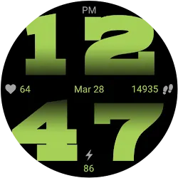 Mega Digit Watch Face icon