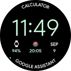 Digital Pixel Plus: Watch face icon