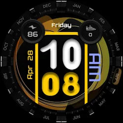 [SSP] Colored Bold wearOS Face icon