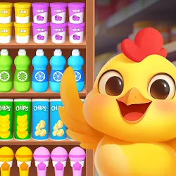 Crazy Sort ®- 商品ソーティング、マッチ3パズル icon