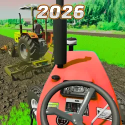 Indian Tractor Farming Game 3D icon